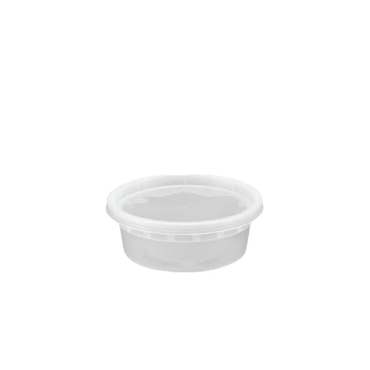 Brown Box - 12 Oz Clear Injection Deli Container Combo, 240/cs - 90301