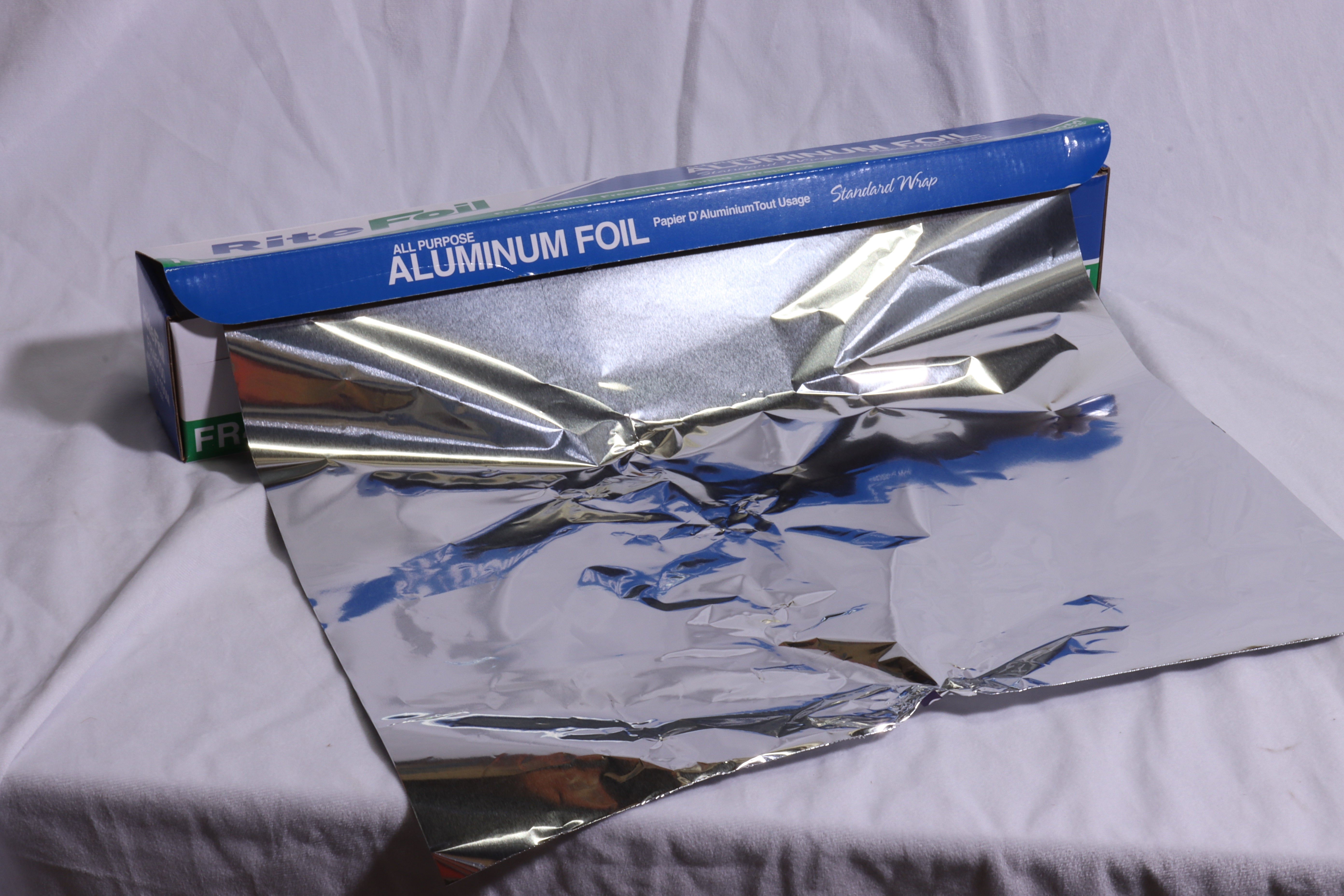 RiteFoil - 18" x 100 m Aluminum Foil Roll, 6rl/Cs - FR45100