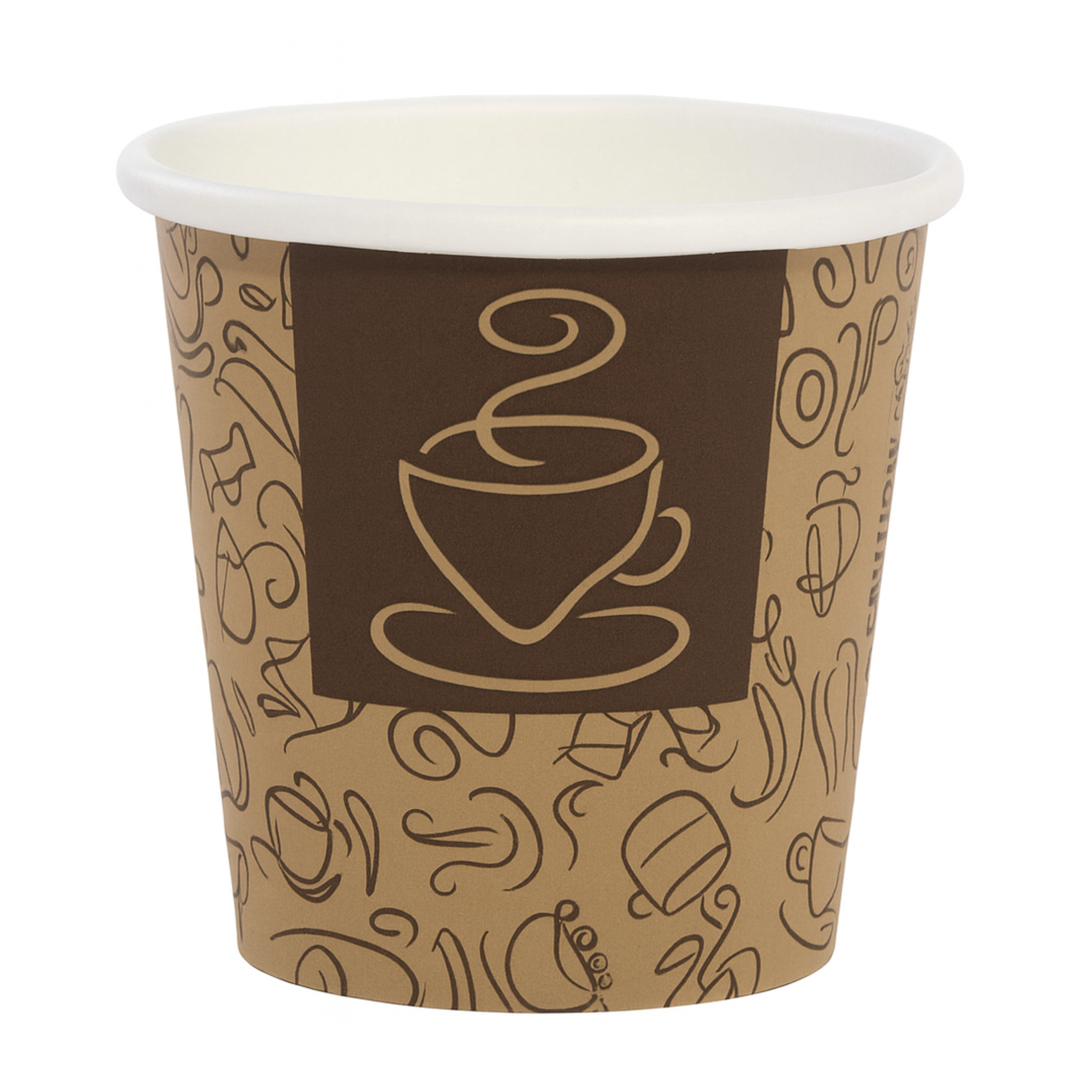 RiteWare - 8 Oz Cafe Design Hot Cup, 1000/Cs - HC08CF