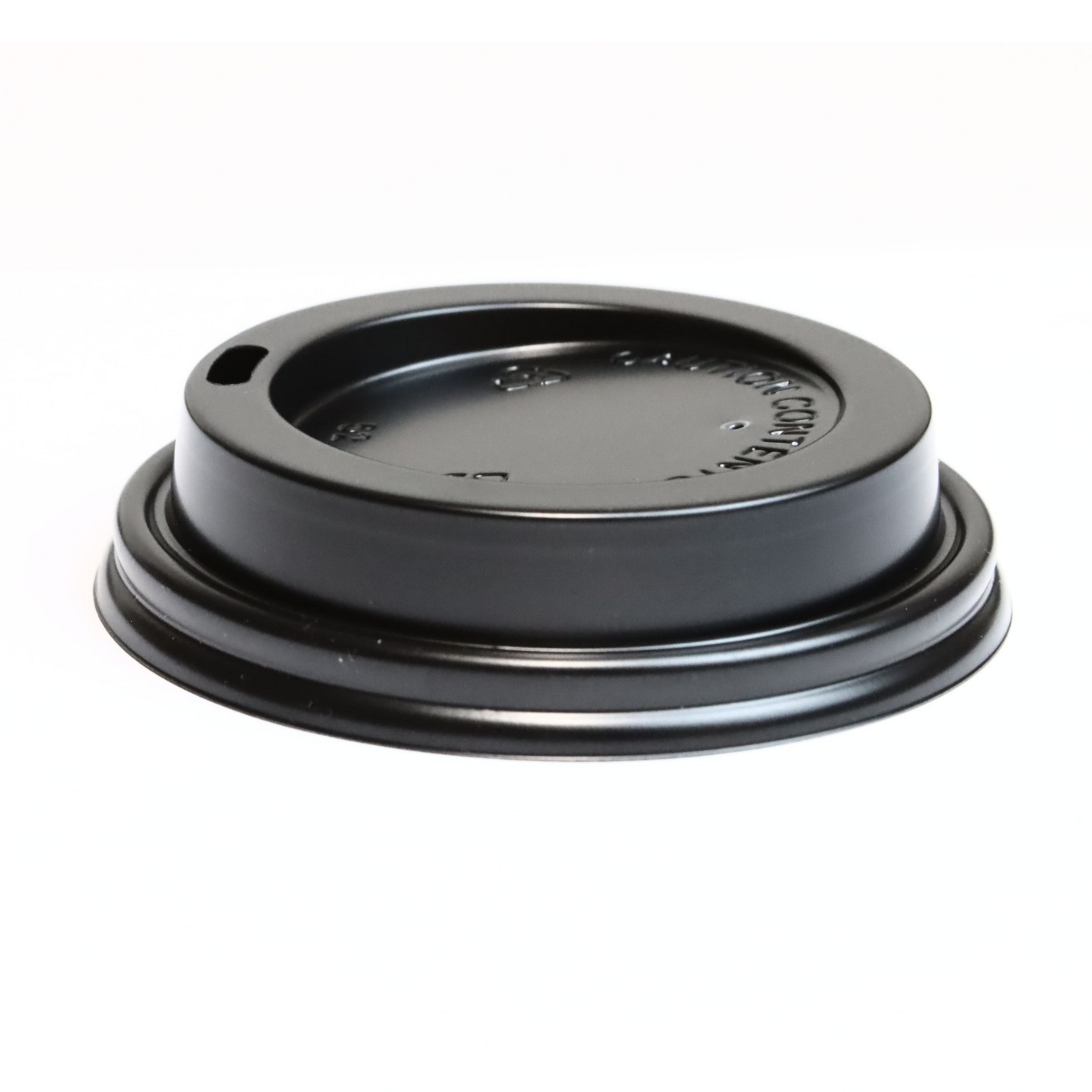 RiteWare - Black Dome Sipper PP Lid For 10-20 Oz Paper Hot Cups, 1000/Cs - HDL10B