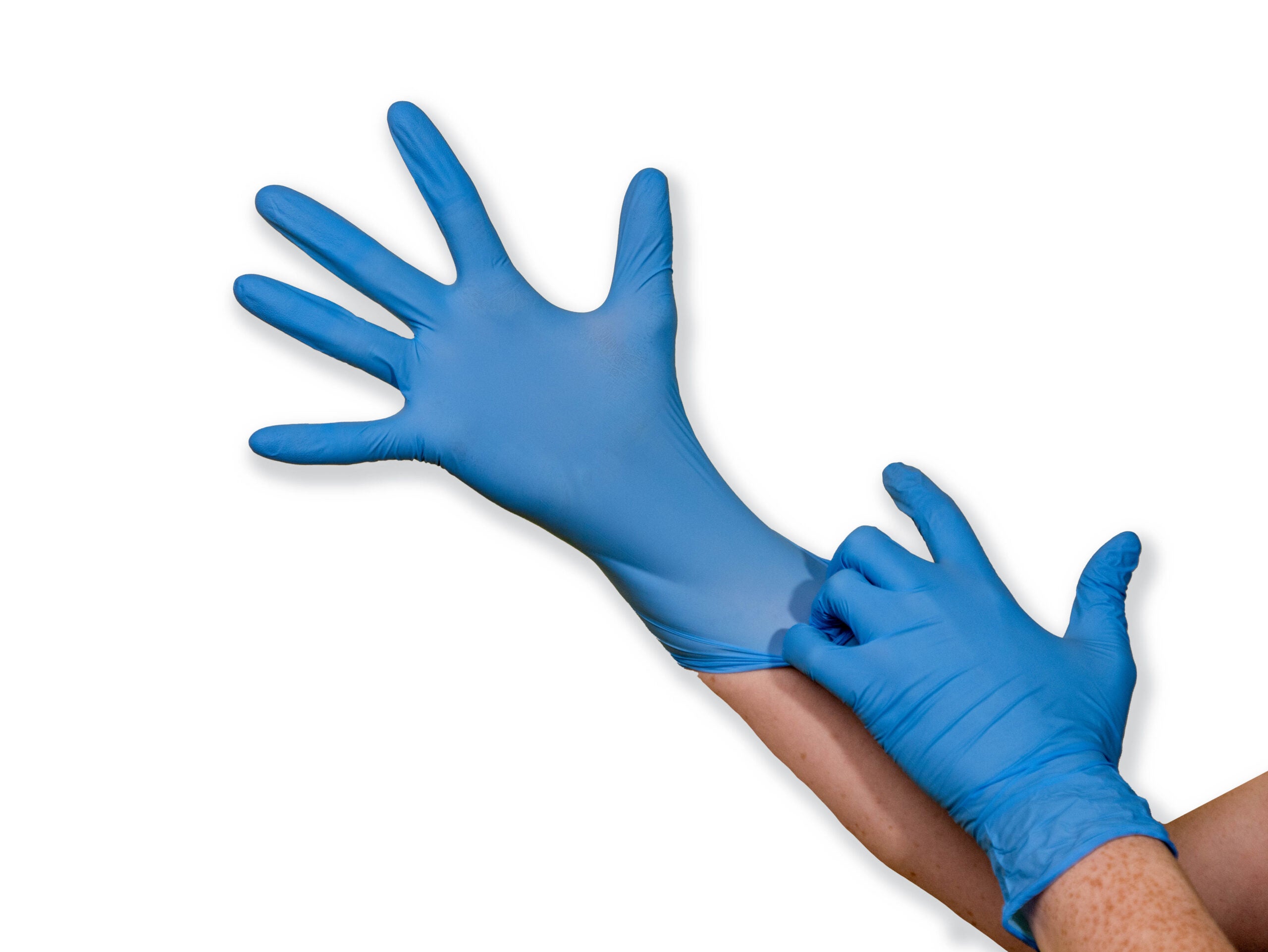 Premium Nitrile/Vinyl Blend Gloves | Superior Comfort and Protection | Bulk Wholesale Pack | Blue