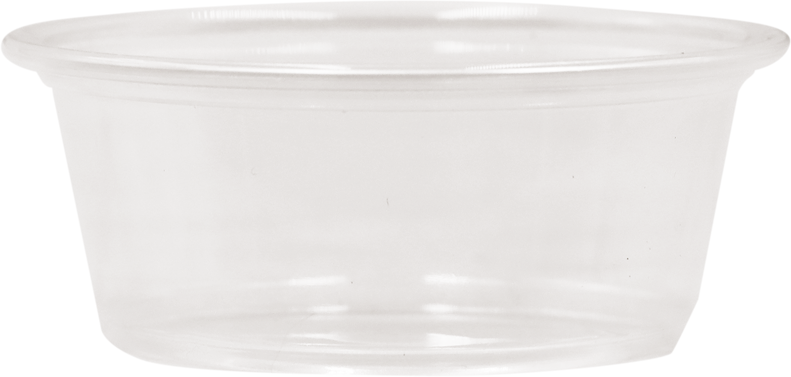 RitePak - 3.25 Oz Clear Plastic Portion Cups, 2500/Cs - PC325