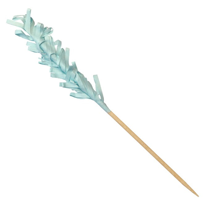RiteEarth - 2.5" Paper Frill Wooden Pick - PF250