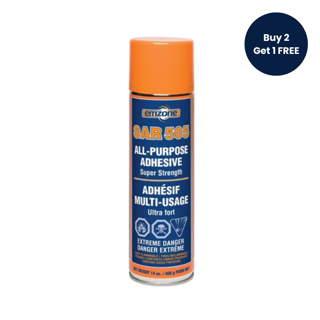 Emzone SAR 505 Super Strength All Purpose Adhesive, 14 oz/400 g