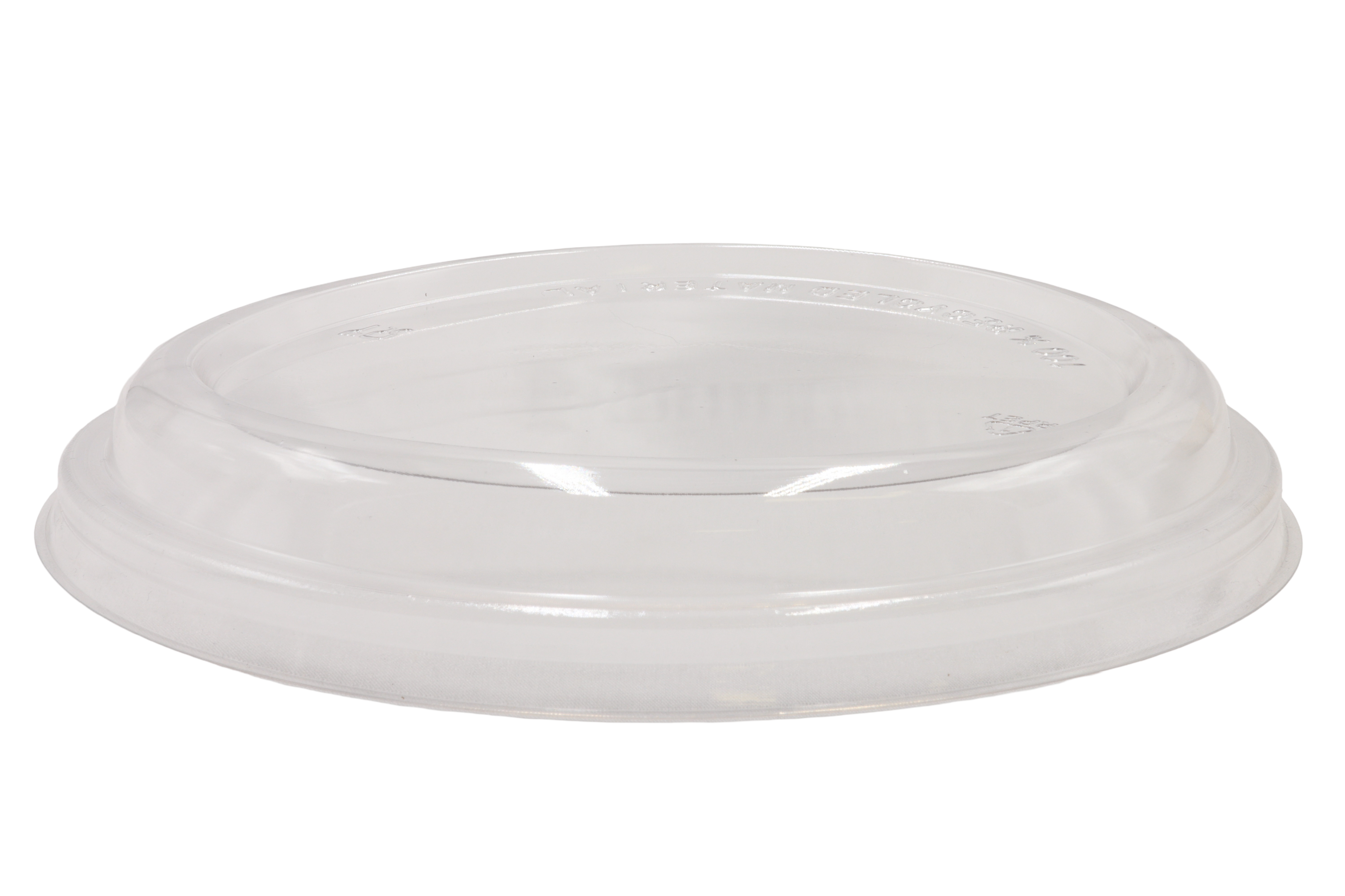 RiteEarth - Flat PET Lid For 32 Oz Bagasse Bowl - REBFL85