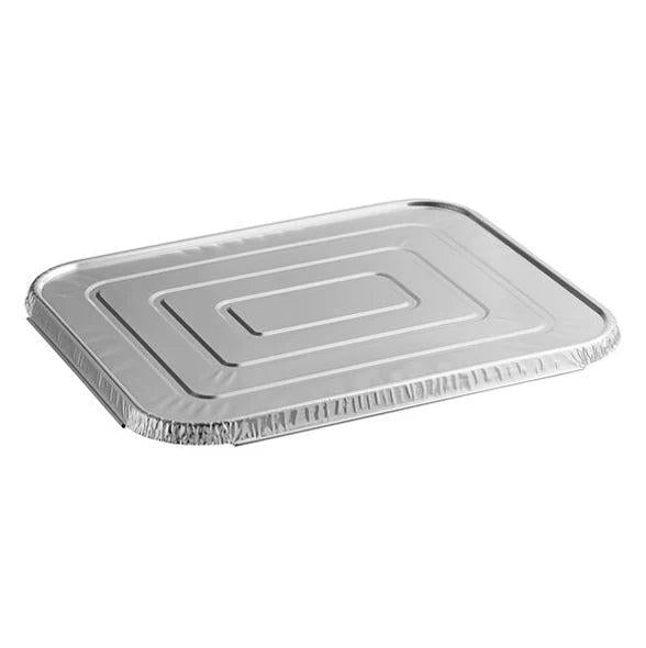 RiteFoil - 12.8" x 10.43" Foil Lid for 1/2 Steam Foil Pan 30G, 100/Case - RFFP3030