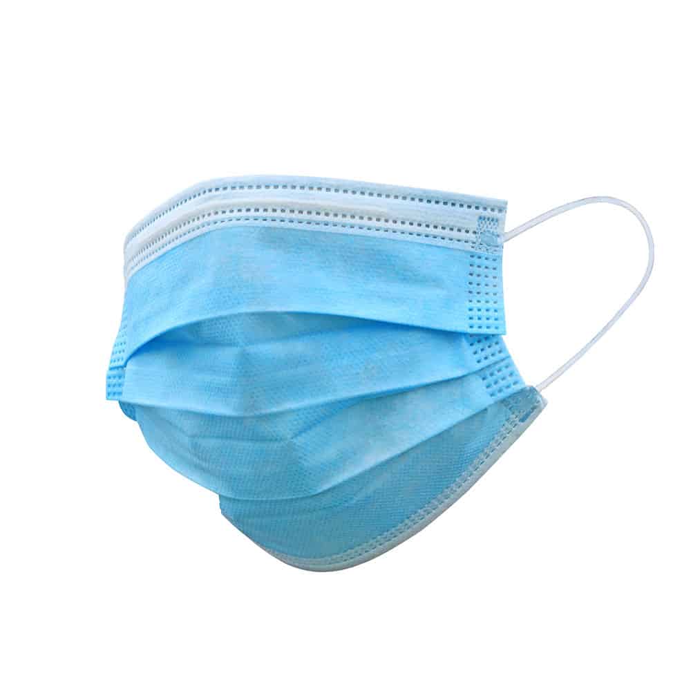 Aurelia® 2130 Surgical Face Masks 3ply ASTM 3 – MADE IN CANADA, Box of 50 (blue, Level 3)