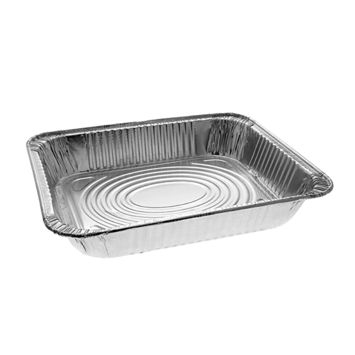 RiteFoil - 11.75" x 9.43" x 2.06" 1/2 Steam Foil Pan Medium 40G, 100/Case - RFFP3240
