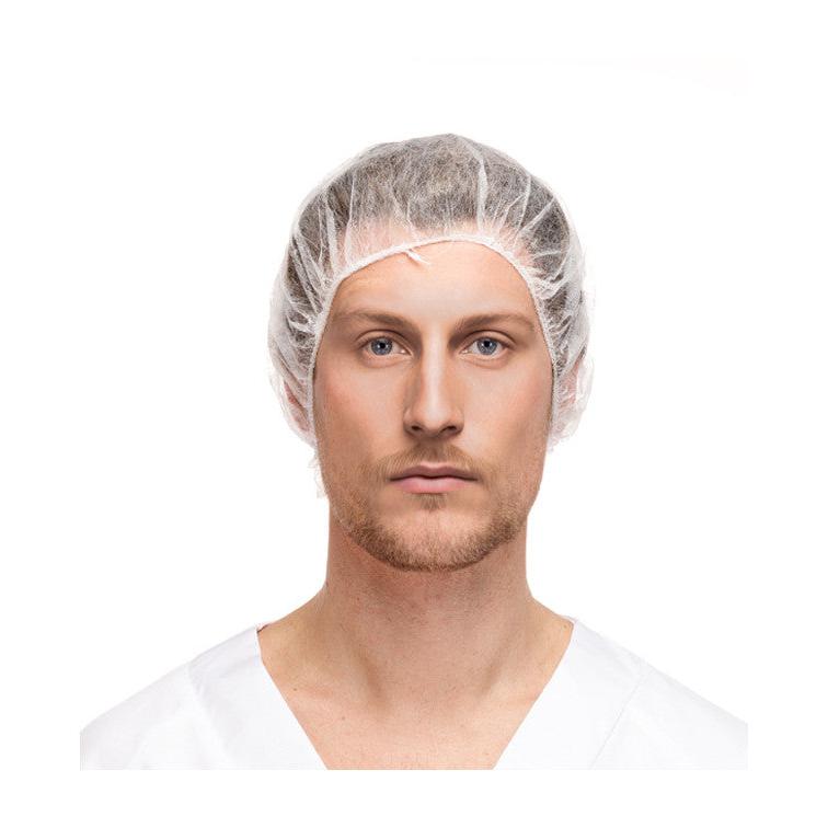 RiteTouch - 21" White Non Woven Bouffant Caps, 1000/Cs - BCP2110