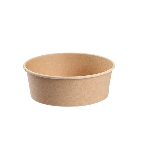 RiteEarth - 16 Oz. Paper Food Container Kraft, 300/cs - FC2416K