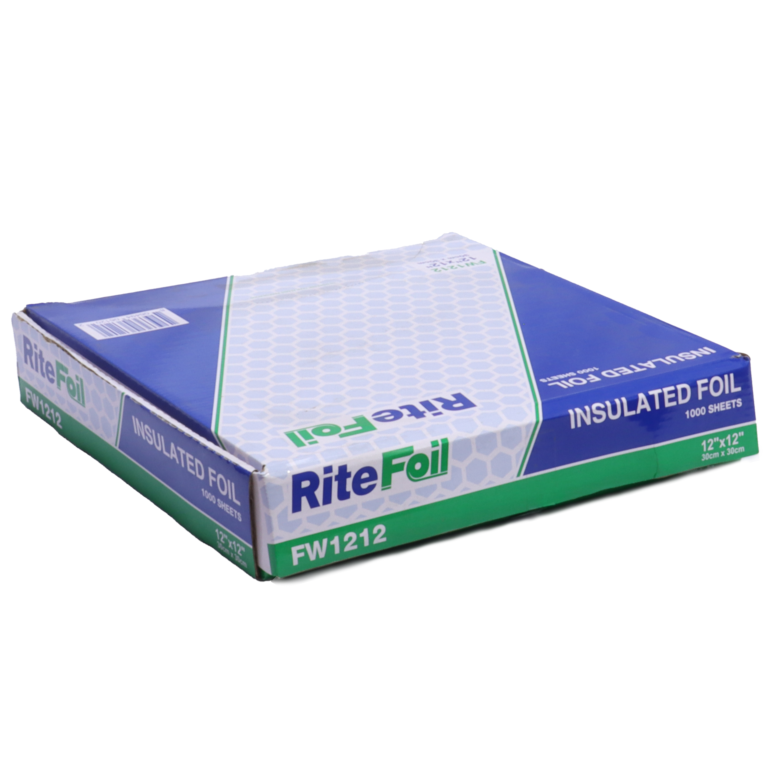 RiteFoil - 12" X 12" Insulwrap Silver Foil Sheets, 1000 Sheets - FW1212