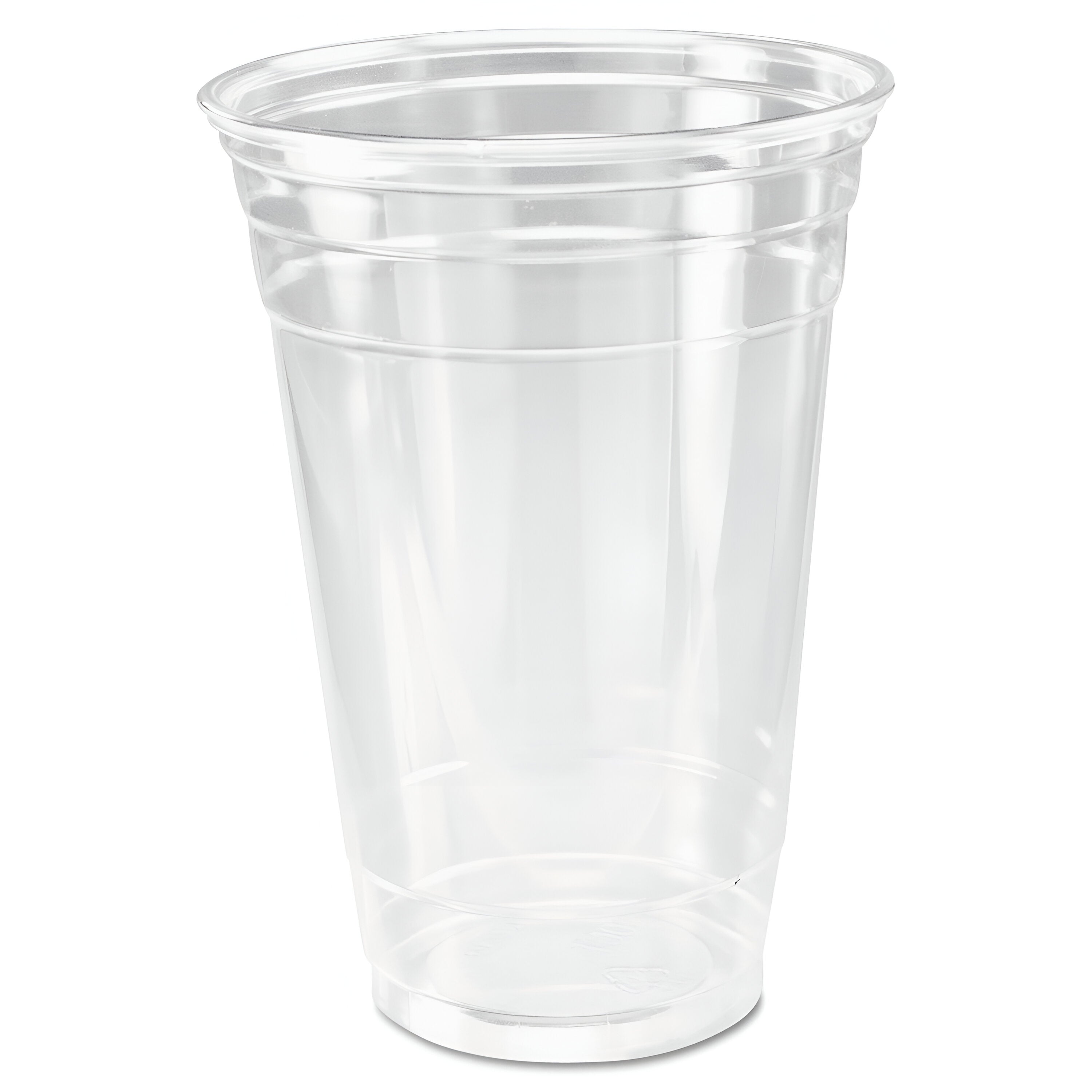 RiteWare - 20 Oz Clear PET Cups with Use 16 Series Lids, 1000/cs - PEC1620