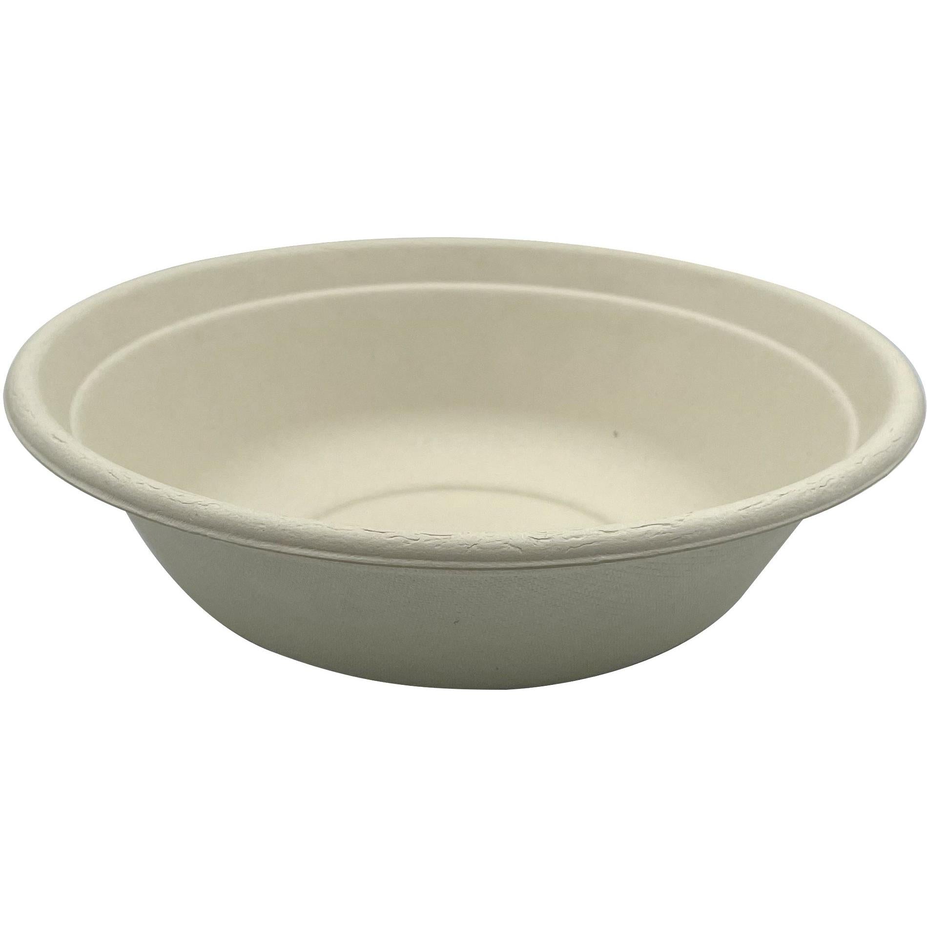 RiteEarth - 32 Oz Bagasse Round Bowl, 300/cs - BC8532