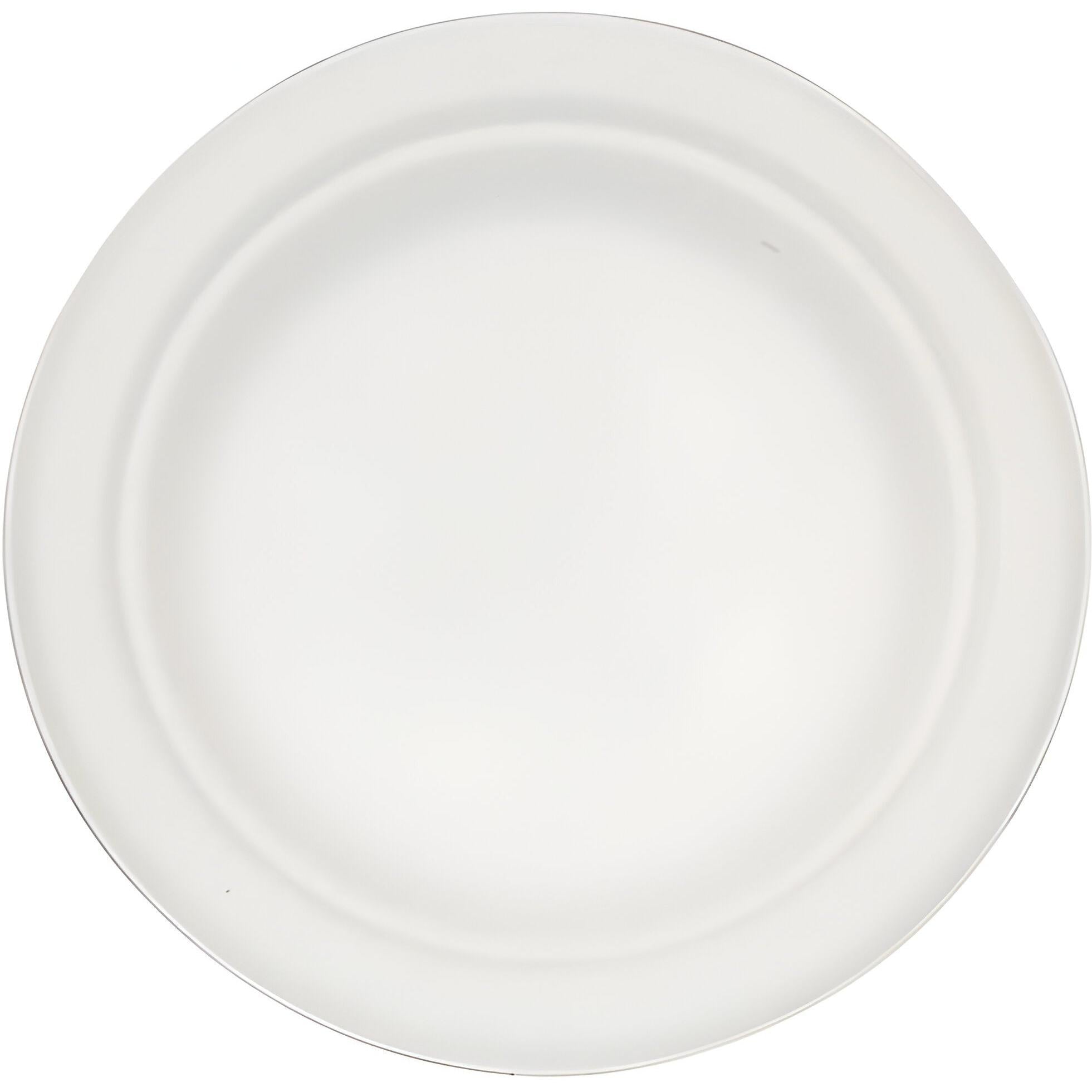 RiteEarth - 6.75" Bagasse Round Plate, 500/cs - P070