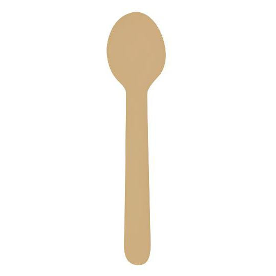 RiteEarth - 6" Wooden Tea Spoon, Pack of 1000 - REC1603
