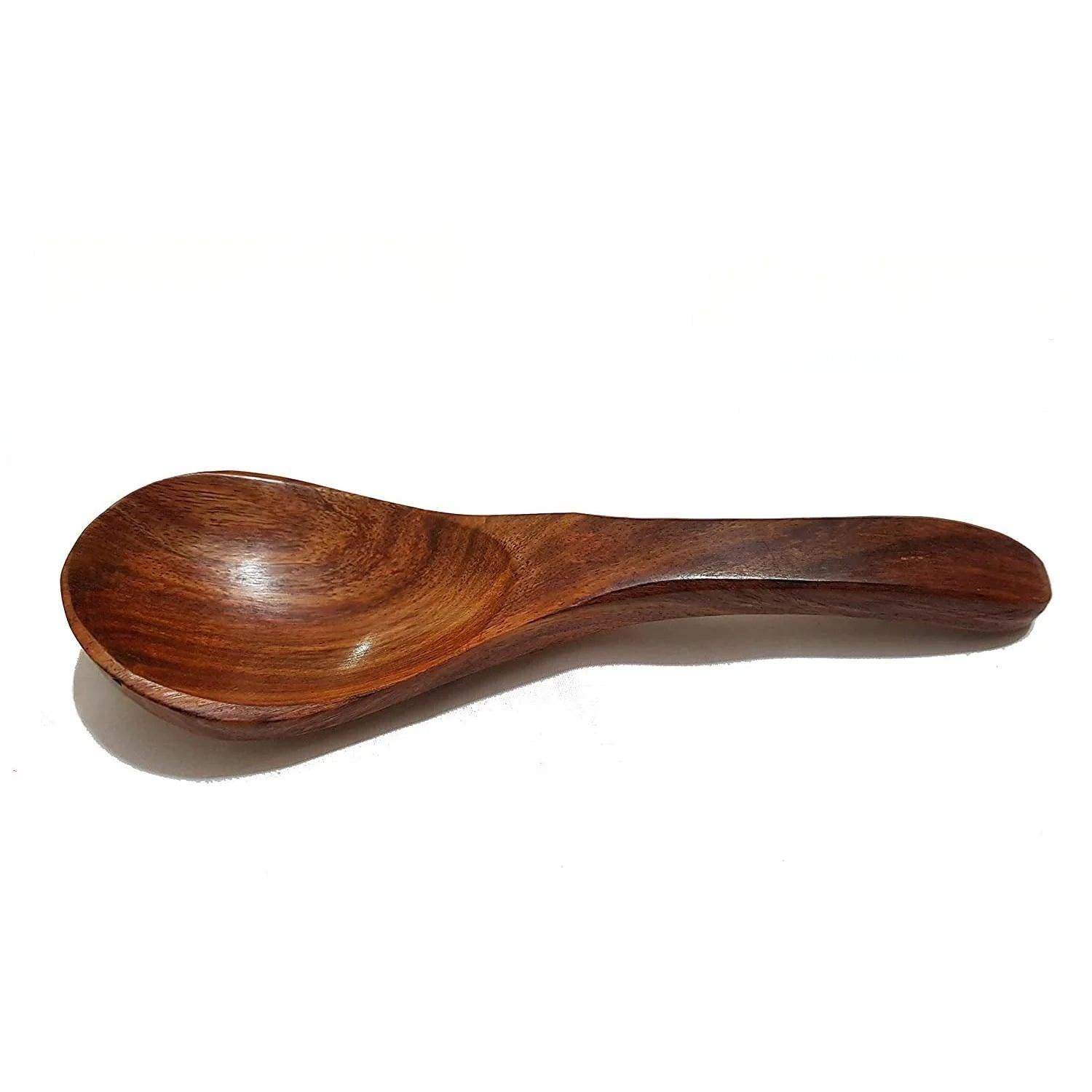 RiteEarth - 6" Wrapped Wooden Soup Spoon, Pack of 500 - C1604W