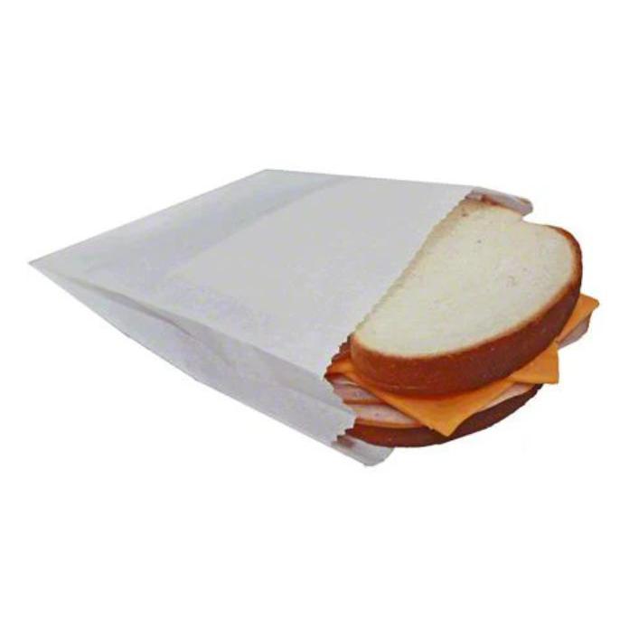6x2x9 Jumbo Grease proof Sandwich bag - GSB629