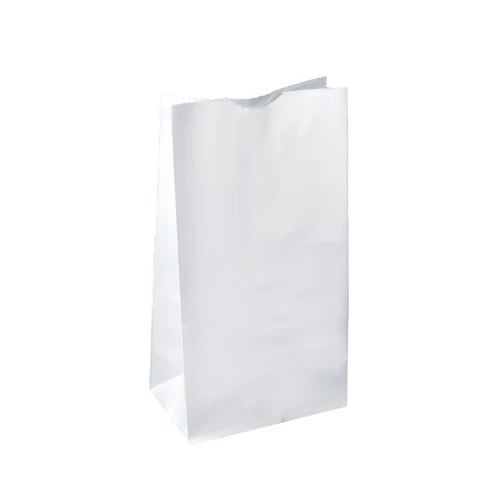 8lb Paper Bag White - PB080W