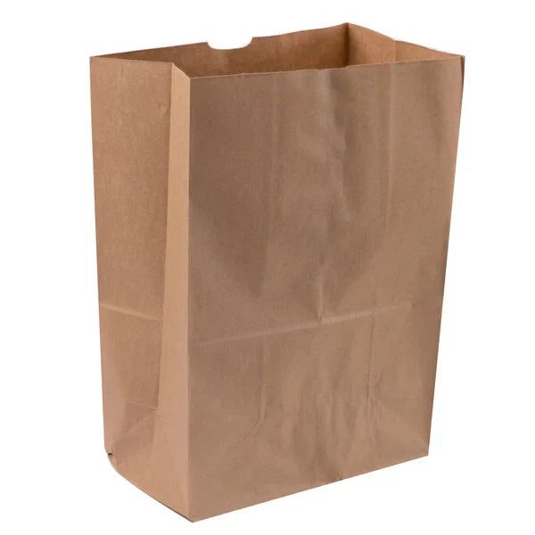1/6 Brown Paper Barrel Bag DD65 - PB665K