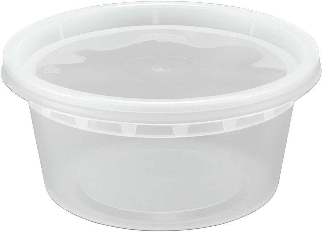 RitePak - 12 Oz Heavy Duty Deli Container Combo, 240/cs - DI12C