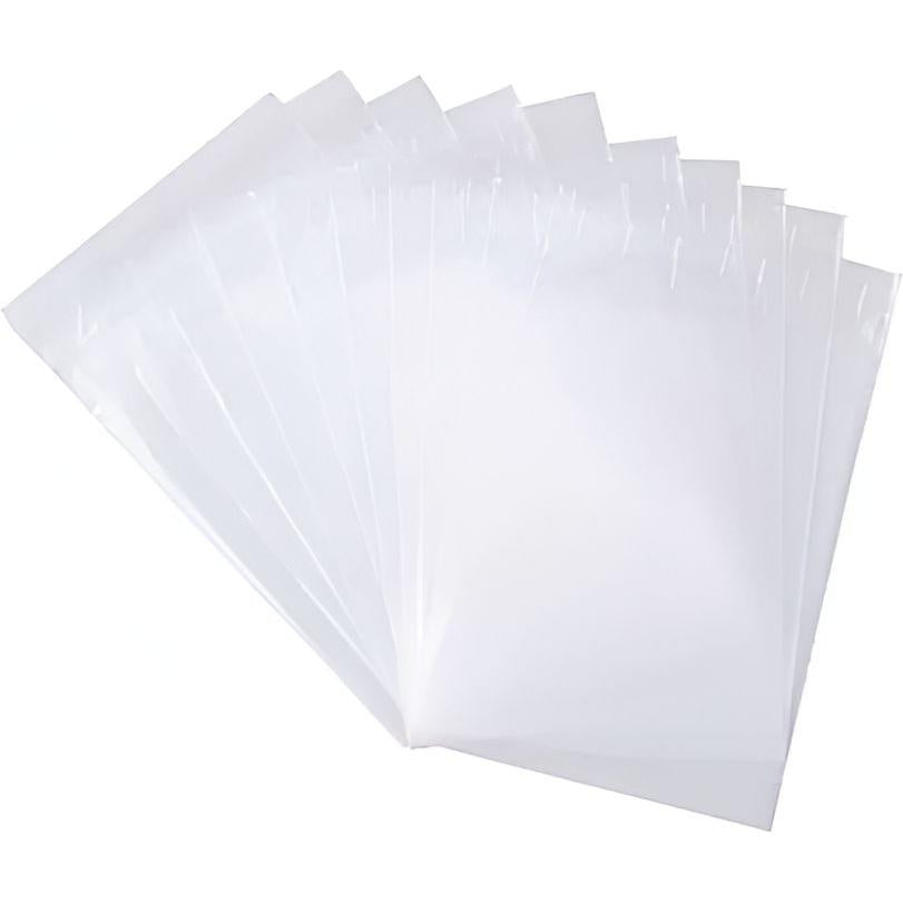 Ritesource - 8" x 4" x 18" 1.5 Mil Food Grade Clear Poly Bags, 1000/cs - G084018S