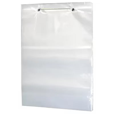 RiteSource - 12" x 18" + 4BG + 1.5 Lip, 1 Mil Low Density Clear Wicketed Bags, 1400/cs - W10G12184
