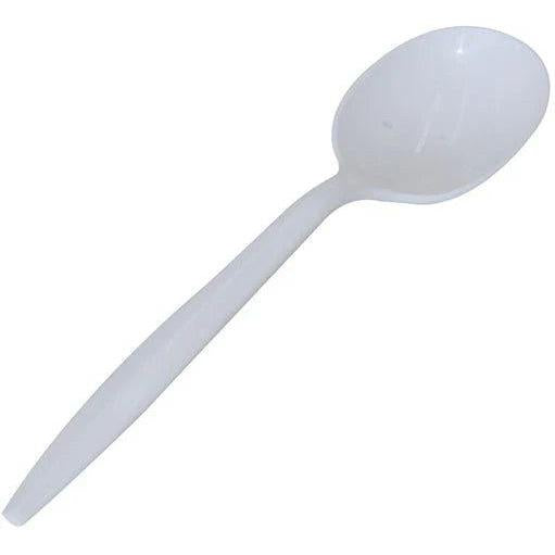 RiteWare White SoupSpoon WRAPPED - C2104W