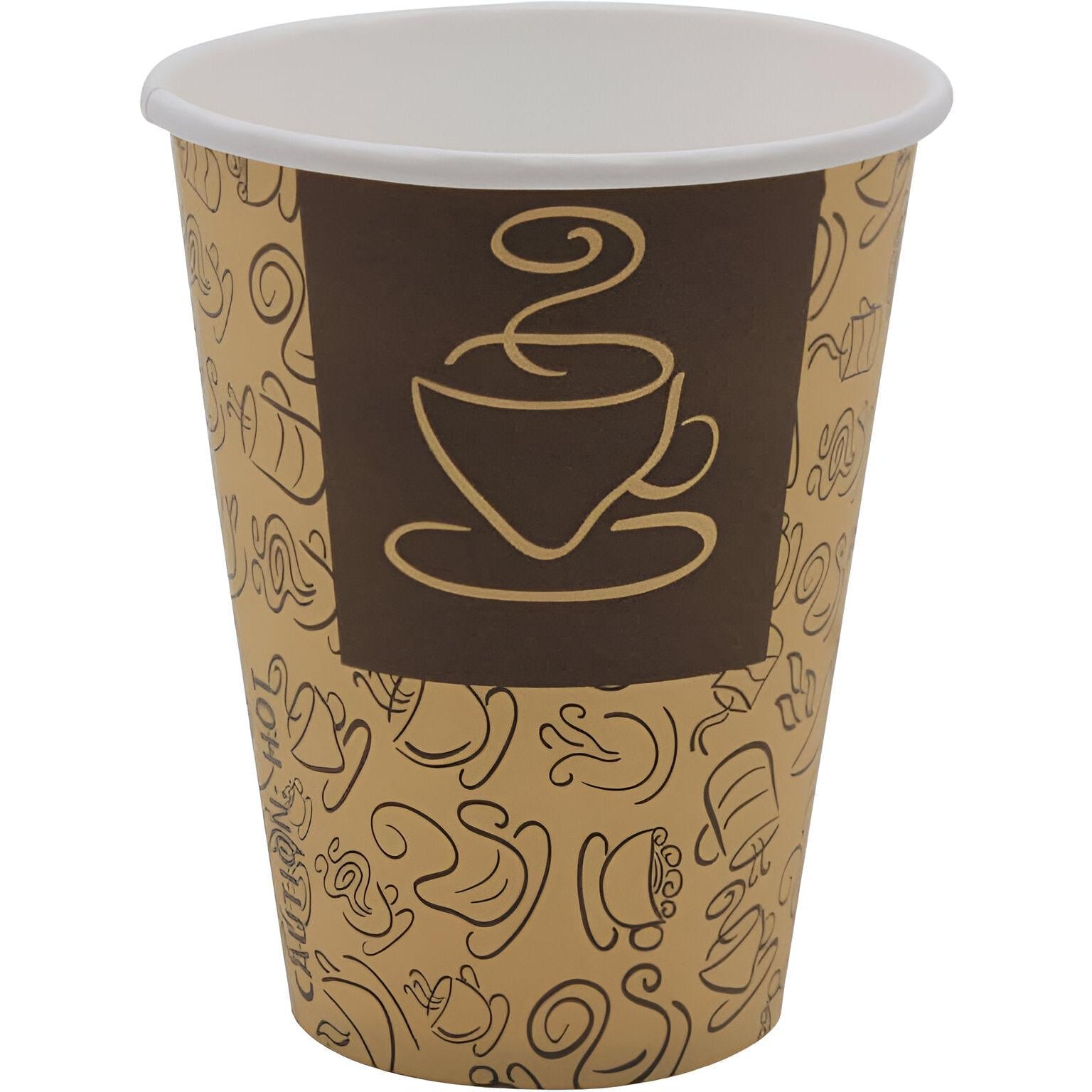 RiteWare - 12 Oz Cafe Design Hot Cup, 1000/cs - HC12CF