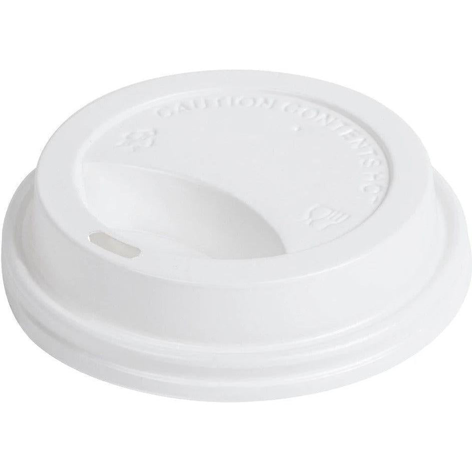 RiteWare - 10-20 Oz White Dome Lid and Fits 8 Oz Squat, 1000/cs - HDL10W