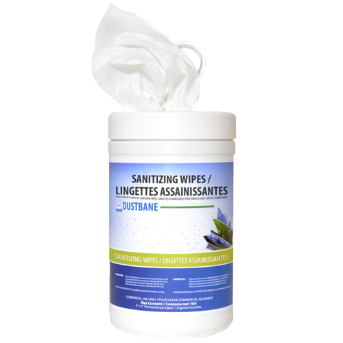 Dustbane Sanitizing Wipes – 100 Wipes