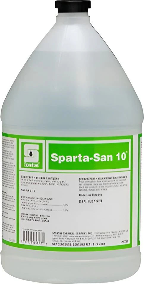 Spartan - SpartaSan 10 1 Gallon Food Sanitizer - 121304C