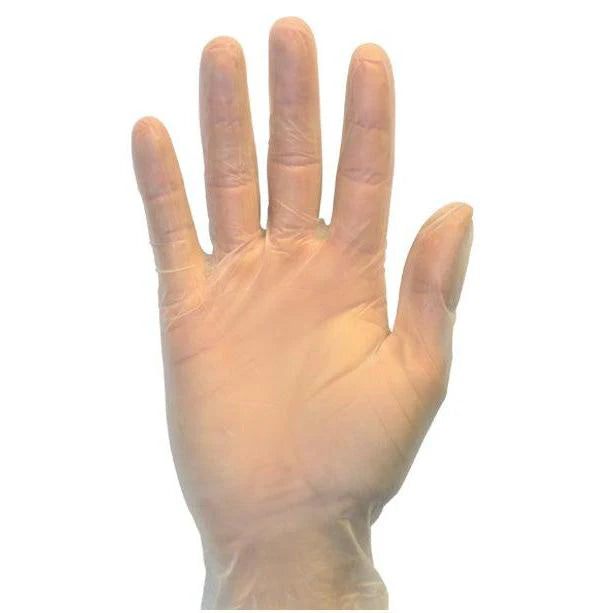 Ralston CanSafe - Touchflex Medium PF Vinyl Gloves, 100/bx - TFGVP100M
