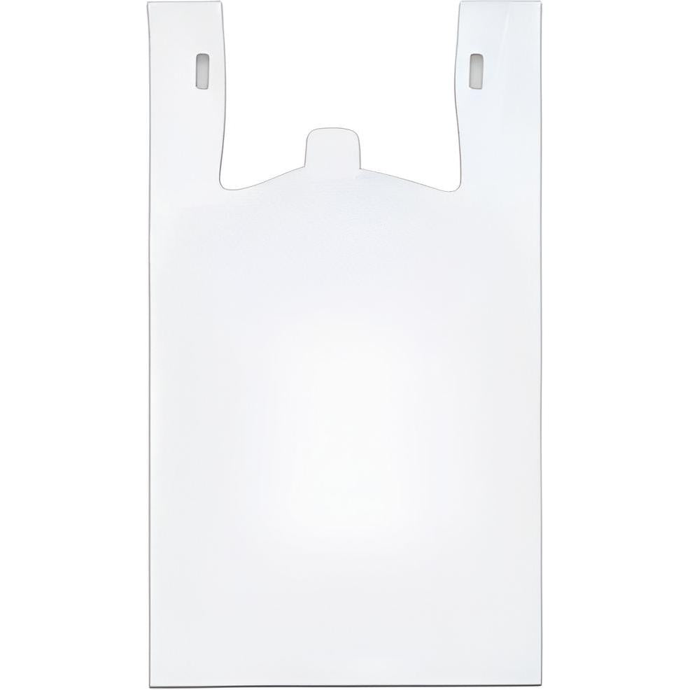 RiteSource - S10 White High Density T-Shirt Bags, 500/cs - THDS10W