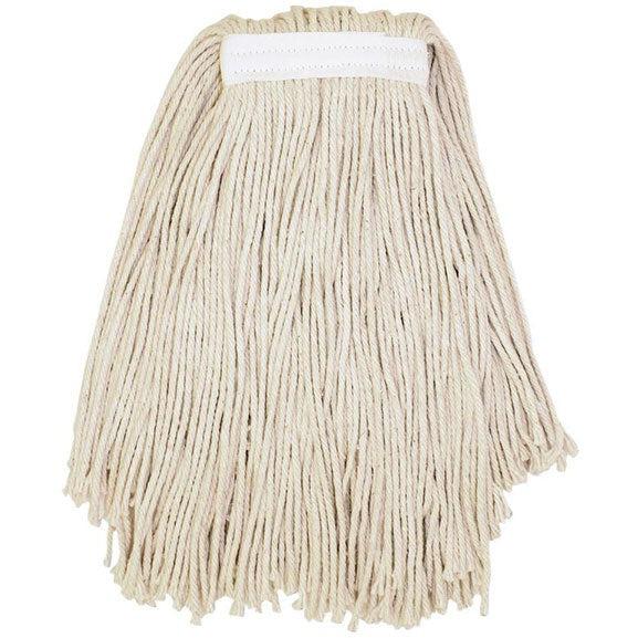 Tisa - 16 Oz White Cotton Mop Head Cut End - TS3016