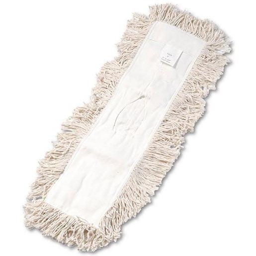 Tisa - 24" White Cotton Dust Mop Refill - TS5024