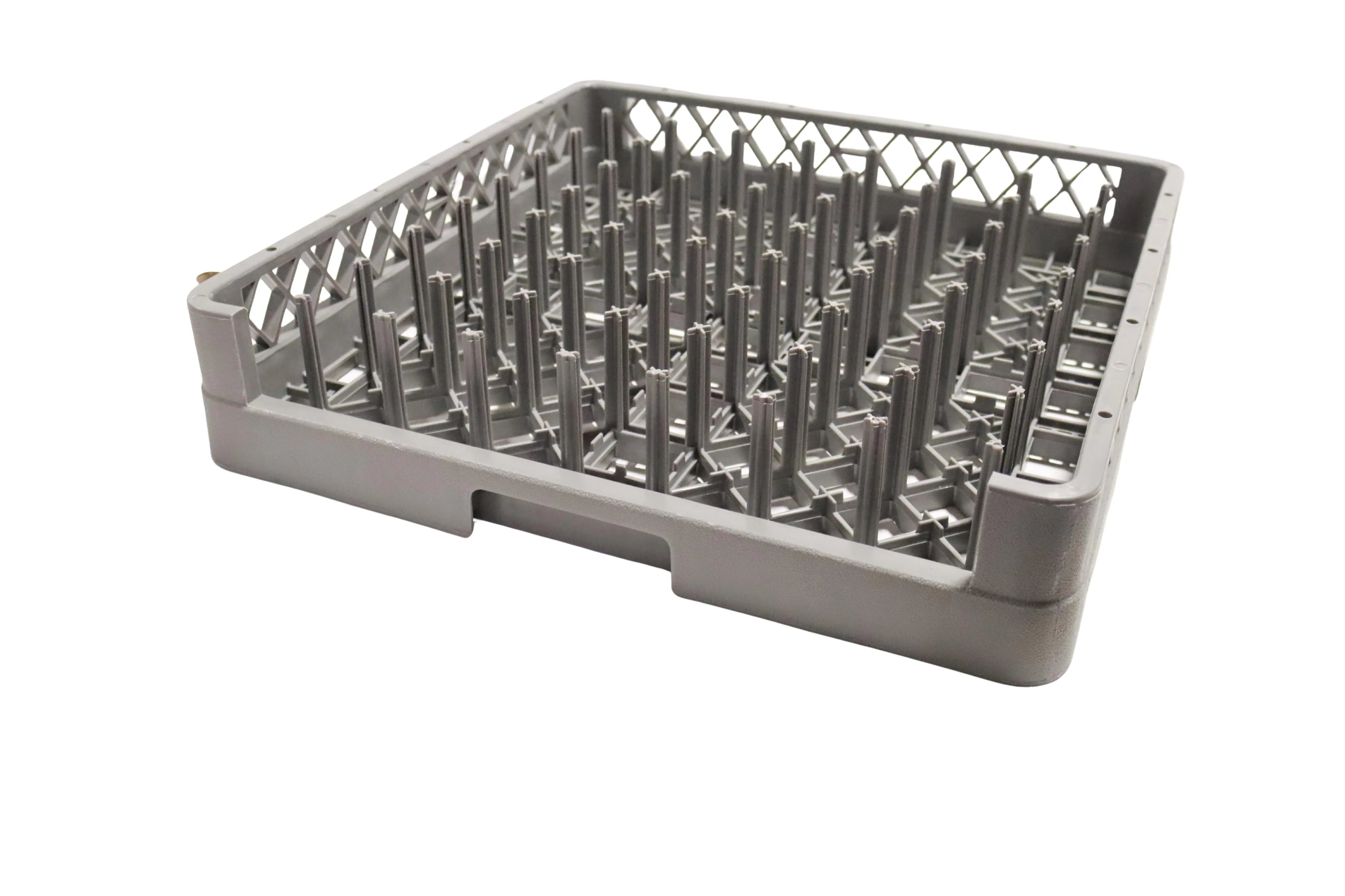 Tisa - Grey Dishwashing Rack Pegged Open End Round - TS5151R